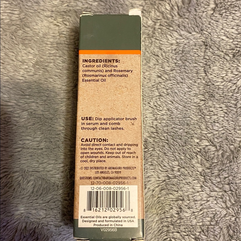 Natural Eyelash Enhance Serum with Castor Oil - Brown - Picture 2 of 3
